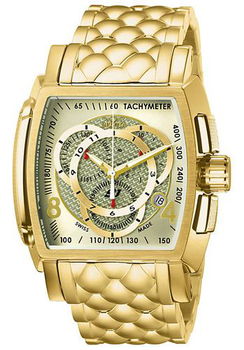 Men's S1 Chronograph Yellow Gold Tonemen 