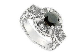 Cubic Zirconia Sterling Silver Ring