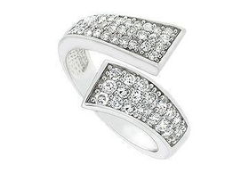Cubic Zirconia Sterling Silver Ring