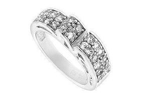 Cubic Zirconia Sterling Silver Ringcubic 