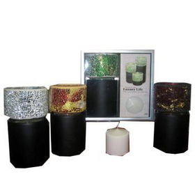 CANDLE HOLDER GIFT SET Case Pack 8candle 