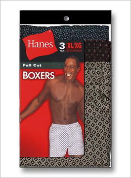 Hanes Full-Cut Boxers - 9 pairshanes 