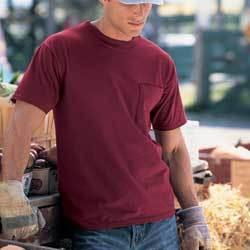 Jerzees heavyweight blend 50/50 pocket tee Color: NAVY 2XLjerzees 