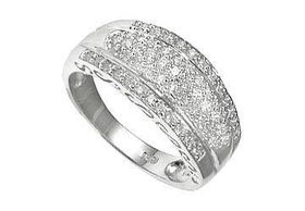 CZ Sterling Silver Ringsterling 