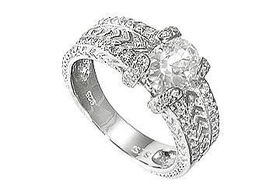 CZ Sterling Silver Ringsterling 
