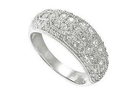 CZ Sterling Silver Ringsterling 