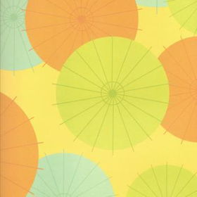 Scrapbooking Paper - Cabana Umbrellas Case Pack 25