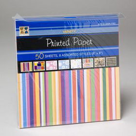 Printed Cardstick Paper Case Pack 54printed 