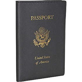 Leather Passport Holder Case Pack 24