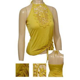Ladies Fashion Sleeveless Halter Top Case Pack 6ladies 
