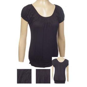 Ladies Fashion Top With Puff Sleeves Case Pack 6ladies 
