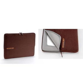 15.4 Microfiber Sleeve, Brownmicrofiber 