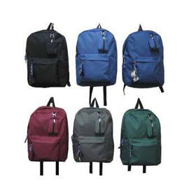17" Backpacks - Navy Blue Case Pack 24