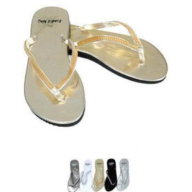 Womens Junior Beaded Flip Flop Sandals Case Pack 48womens 