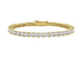 Diamond Tennis Bracelet : 18K Yellow Gold - 3.00 CT Diamondsdiamond 