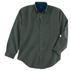 Luna Pier long sleeve sanded twill shirt men Color: NAVY 2XLluna 