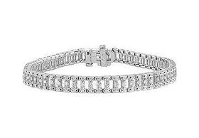 Diamond Bracelet : 14K White Gold - 1.00 CT Diamondsdiamond 