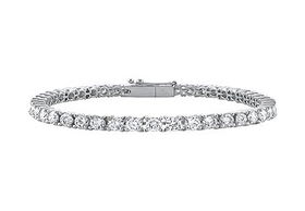 Diamond Tennis Bracelet : 14K White Gold - 1.00 CT Diamondsdiamond 