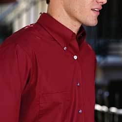 Van Heusen silky poplin solid oxford men Color: CARDINAL Svan 