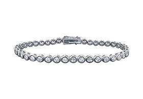 Diamond Tennis Bracelet : Platinum - 3.00 CT Diamondsdiamond 