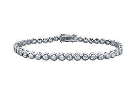 Diamond Tennis Bracelet : Platinum - 5.00 CT Diamondsdiamond 