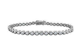 Diamond Tennis Bracelet : 14K White Gold  1.00 CT Diamondsdiamond 