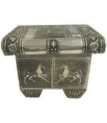 Horse & Elephant Embossed Jewelry Box