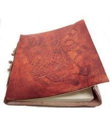 Handmade Elephant Embossed Notebook