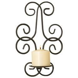 Luca Bella Home Savannah Wrought Iron Wall Sconceluca 