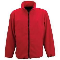 Maxam&reg; Mountain Red 100% Polyester Fleece Jacket (Small)