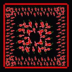 Bandanna, 100% Cotton, Chili Peppers, 22 x 22 in.bandanna 