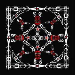 Bandanna, 100% Cotton, Tribal II, 22 x 22 in.bandanna 
