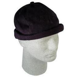 Skull Cap, Solid Black, 100% Cottonskull 