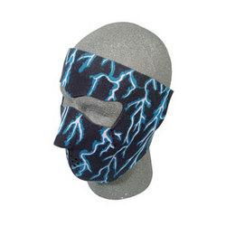 Neoprene Face Mask, Lightning, Blueneoprene 