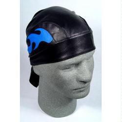 Flydanna, Leather, Imported, Blue Flamesflydanna 