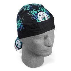 Flydanna, 100% Cotton, Blue Skull Tribalflydanna 