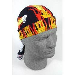 Flydanna, 100% Cotton, Flame Skulls Iflydanna 