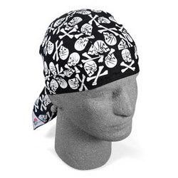 Flydanna, 100% Cotton, Henry Every Skull, Whiteflydanna 