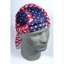 Vented, Flydanna, 100% Polyester Mesh, Wavy American Flagvented 
