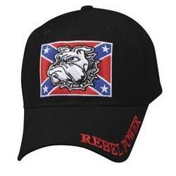 Cap, Black, Embroidered, Rebel Power logocap 