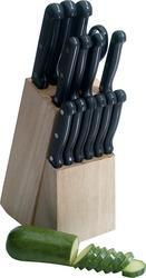 15PC CUTLERY IN WOOD BLOCKcutlery 