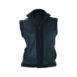 Giovanni Navarre&reg; Ladies&apos; Genuine Leather Vest with Fleece Lining
