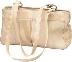 BEIGE COWHIDE PURSE