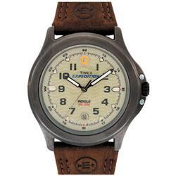 Expedition, Metal Field, Cream Dial, Indiglo, Brown Leatherexpedition 