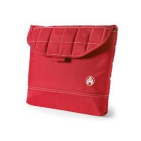 12" Nylon Laptop Sleeve-Red