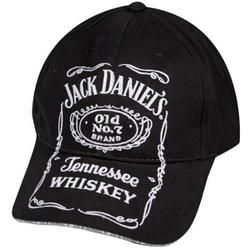 Cap, Jack Daniel's, Black, Emb. Bottle Logo on Bill, OScap 