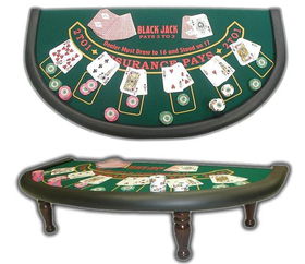 Imperfect Black Jack Table