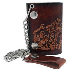 *** DISCONTINUED *** Dogtown Small Chain Wallet
