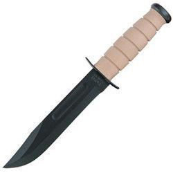Desert Fighting/Utility Knife, Black Black, Hard Desert Sh.desert 