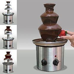 Chocolate Fondue Set - Steel
